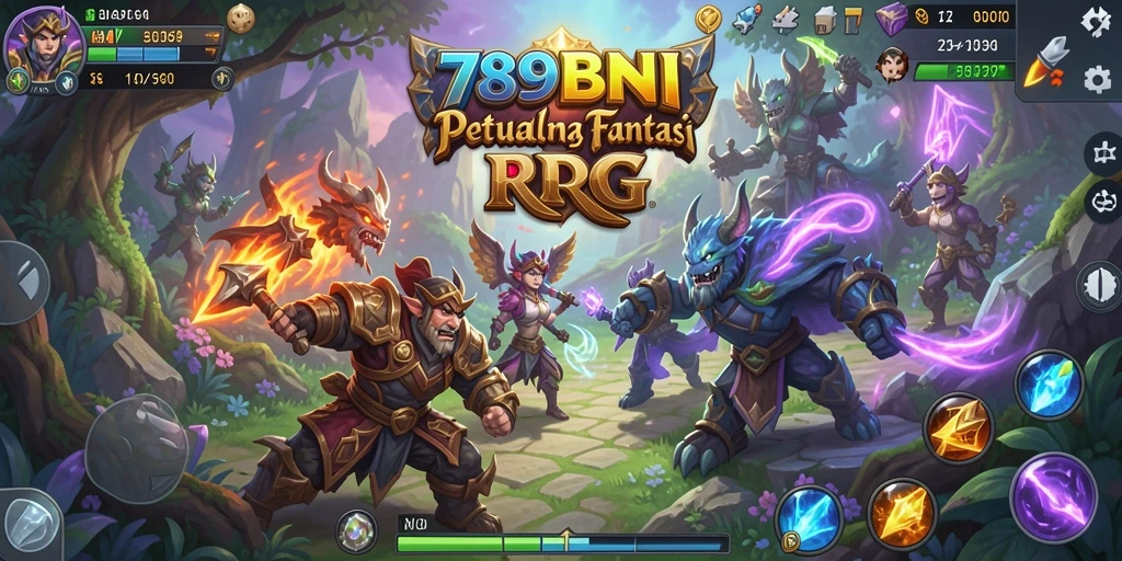 Tampilan gameplay 789BNI yang menarik dan seru dalam RPG.