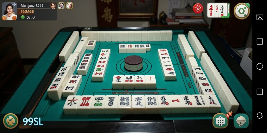 Tampilan gameplay Mahjong yang menakjubkan dari 99SL.