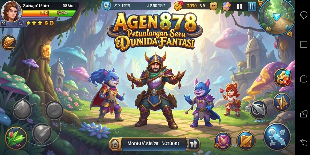 Tampilkan gameplay seru AGEN878 dengan landscape yang menakjubkan.