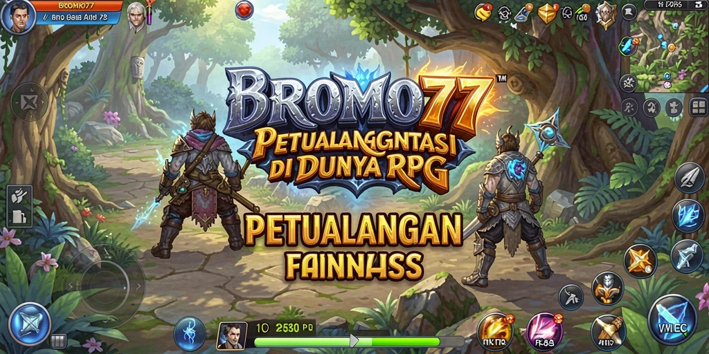 Tampilan epic dari gameplay BROMO77 yang memukau.