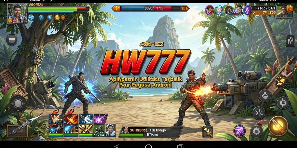 Tampilan screenshot HW777 yang memperlihatkan antarmuka aplikasi Utility.