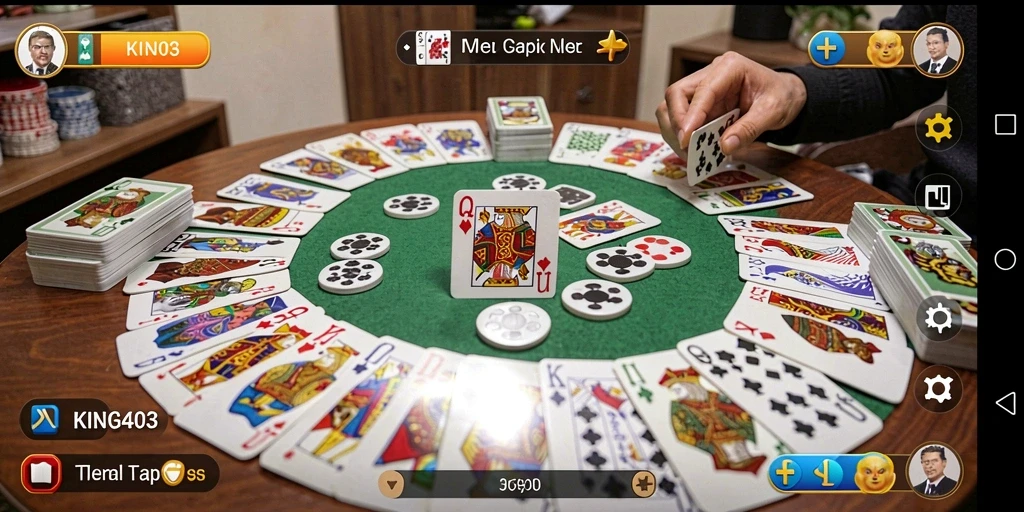 Tampilan gameplay Gaple yang seru dan interaktif di KING403.
