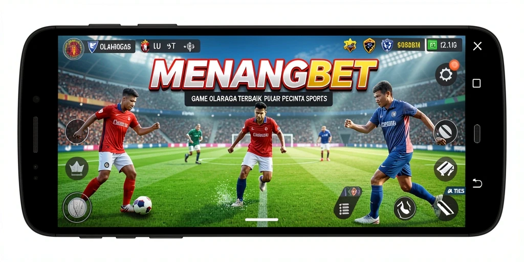 Screenshot MENANGBET menampilkan suasana permainan olahraga yang seru dan interaktif.