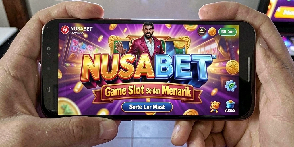 Tampilan gameplay slot NUSABET yang menarik dan interaktif.
