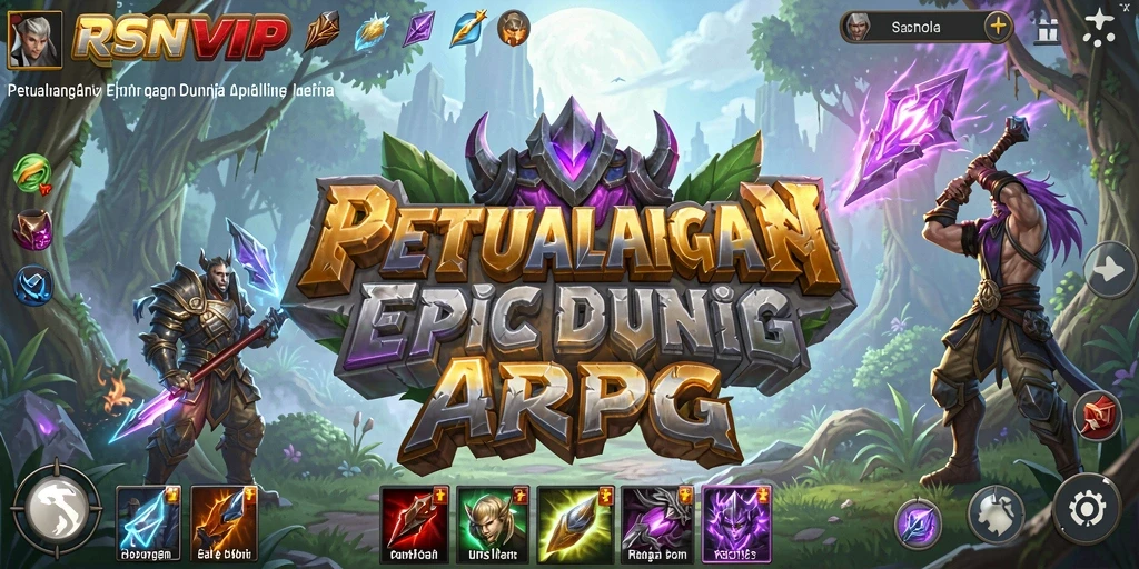 Tampilan gameplay RSNVIP yang menegangkan dan grafis menawan.