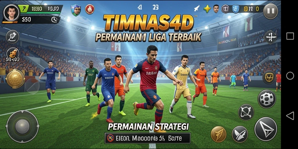 Gameplay seru TIMNAS4D dalam dunia strategi sepak bola.
