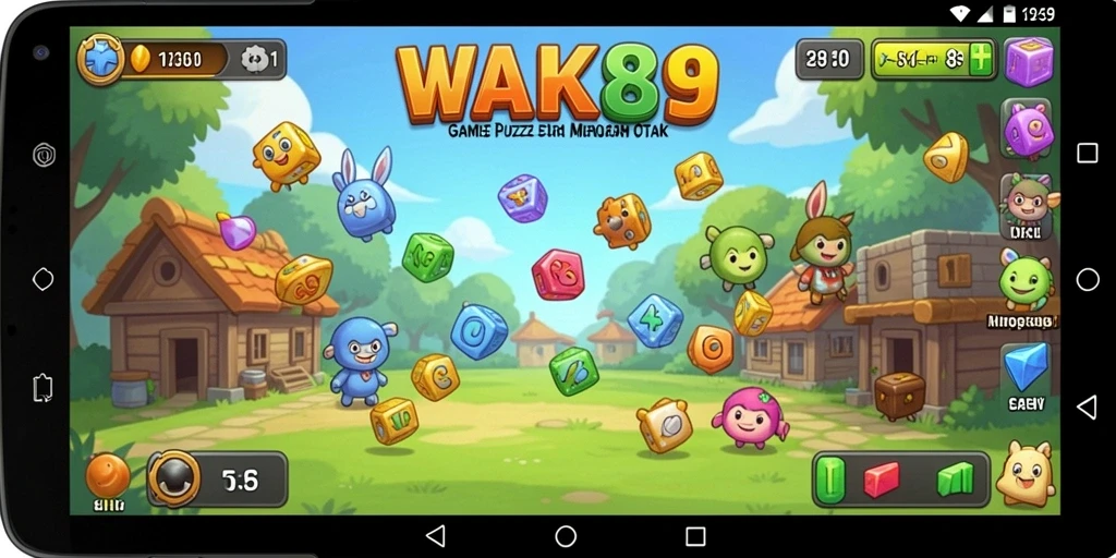 Tampilan gameplay <strong>WAK89</strong> yang menantang dan seru.
