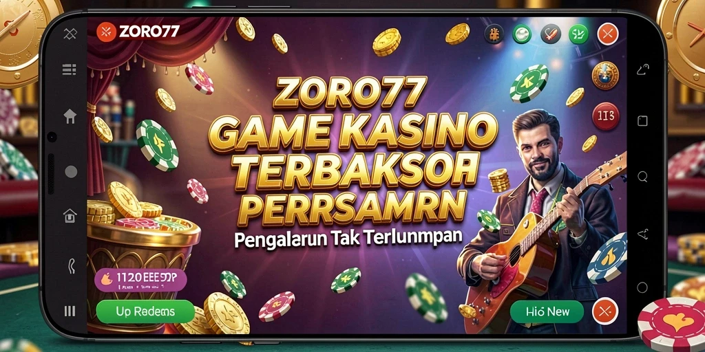 Gameplay seru di ZORO77 dengan berbagai jenis permainan kasino.